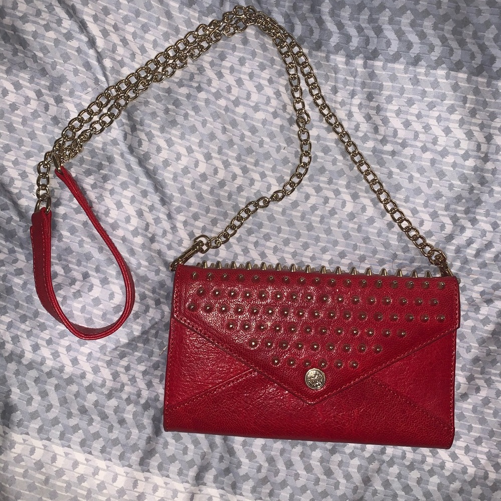 ✨ Rebecca Minkoff Studded Wallet on a Chain ✨